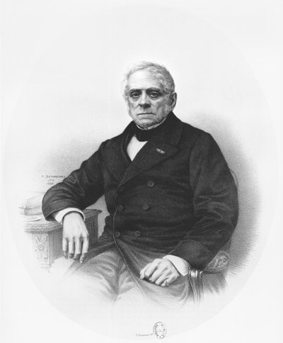 Esprit Auber (1782-1871) 1865 by Emile Desmaisons